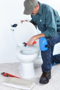 Timm is fixing a broken toilet in Sammamish WA